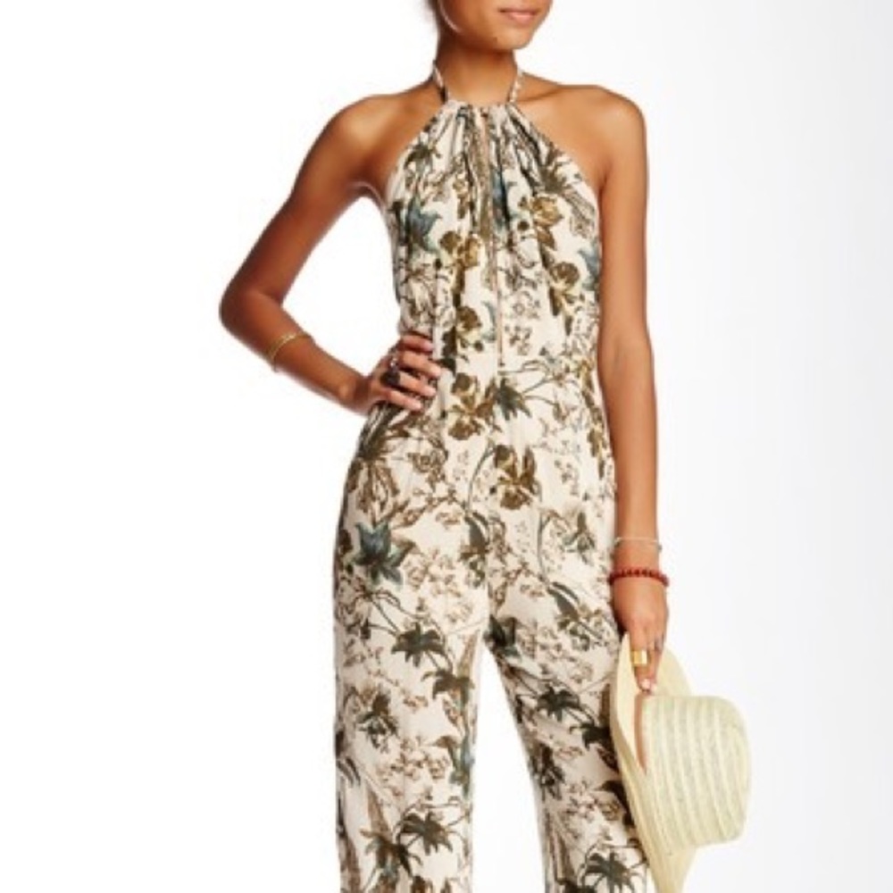 Free People Halter Jumpsuit